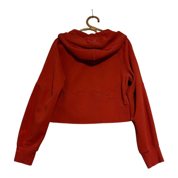 Lululemon | Scuba Oversized Full-Zip Hoodie Terra Orange Size XS/S - Picture 6 of 14